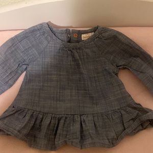 Cat and Jack jean baby blouse